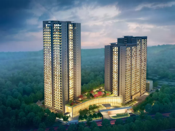 Krisumi Waterfall Residences Gurgaon Front view