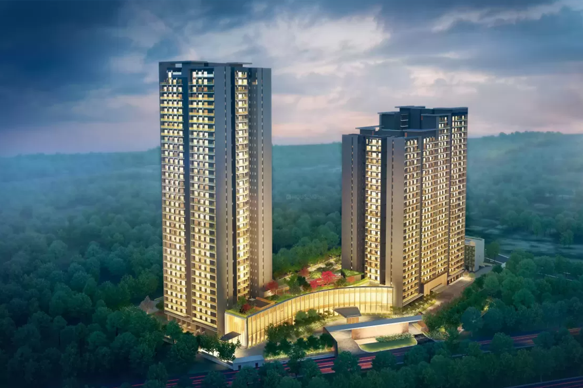 Krisumi Waterfall Residences Gurgaon Front view