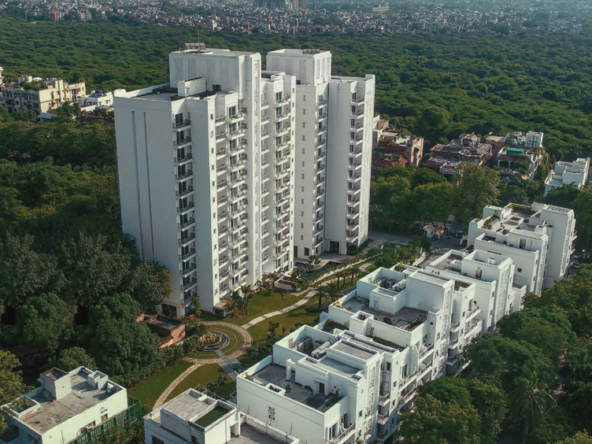 DLF Kings Court Villa sky view