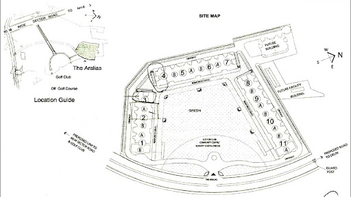 dlf aralias apartments master plan