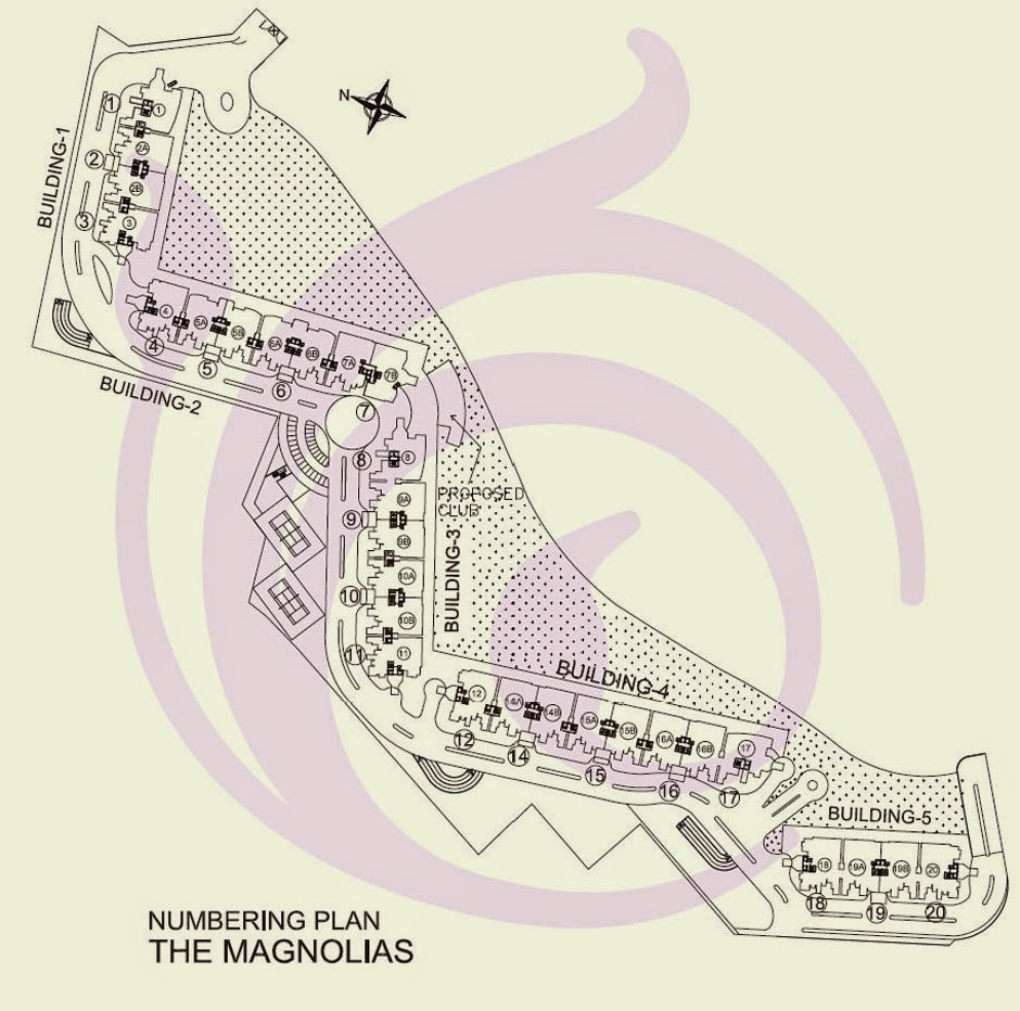 DLF Magnolias Gurgaon Master plan