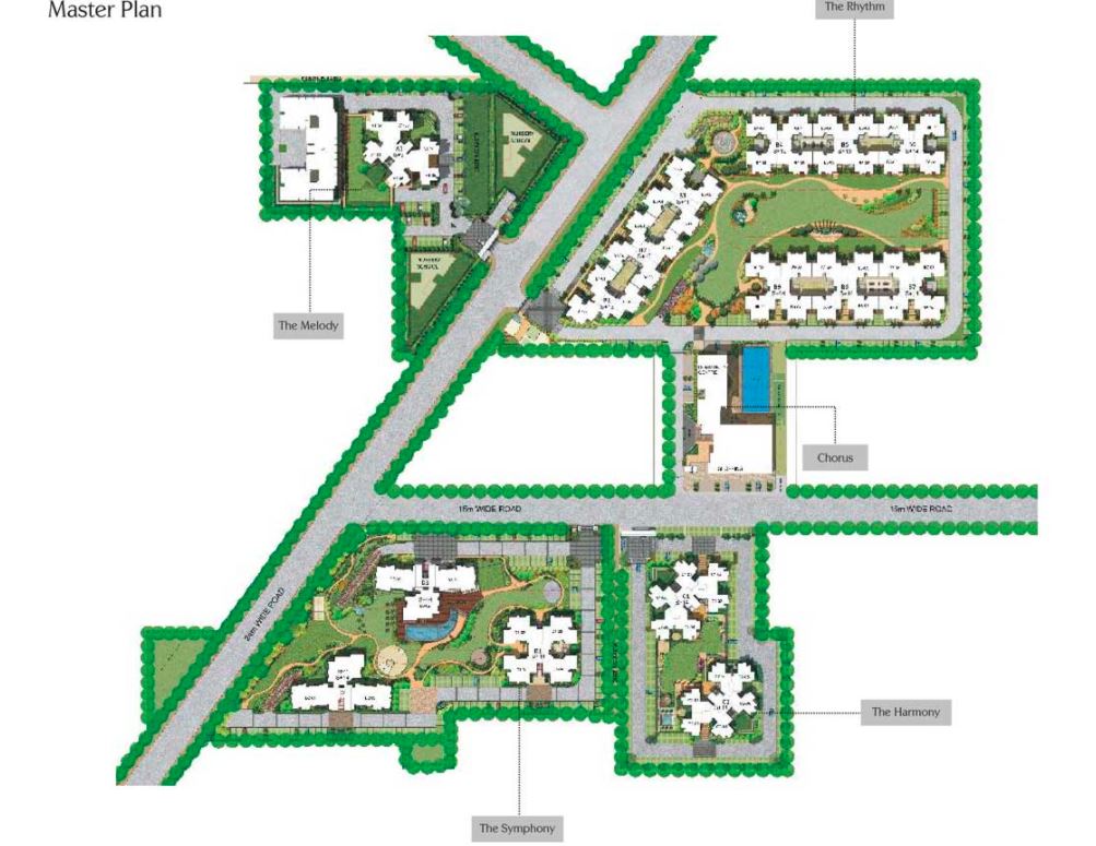 Experion Heartsong Gurgaon Master Plan