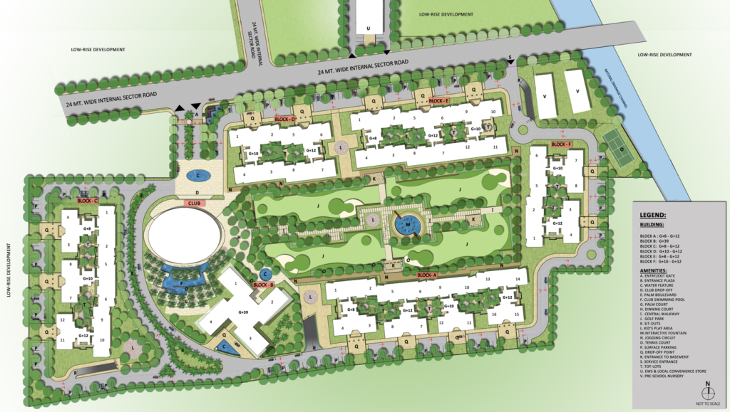 Ireo Skyon Gurgaon Master plan