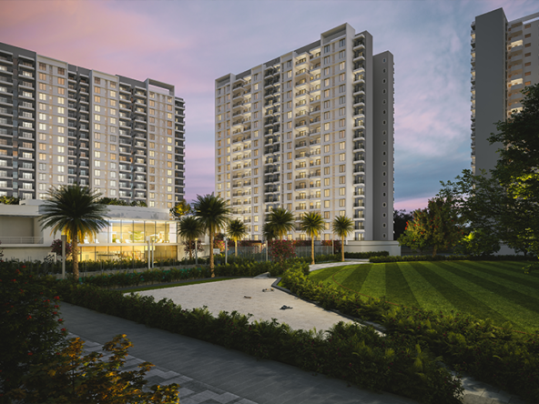 Sobha City Sector 108 front view