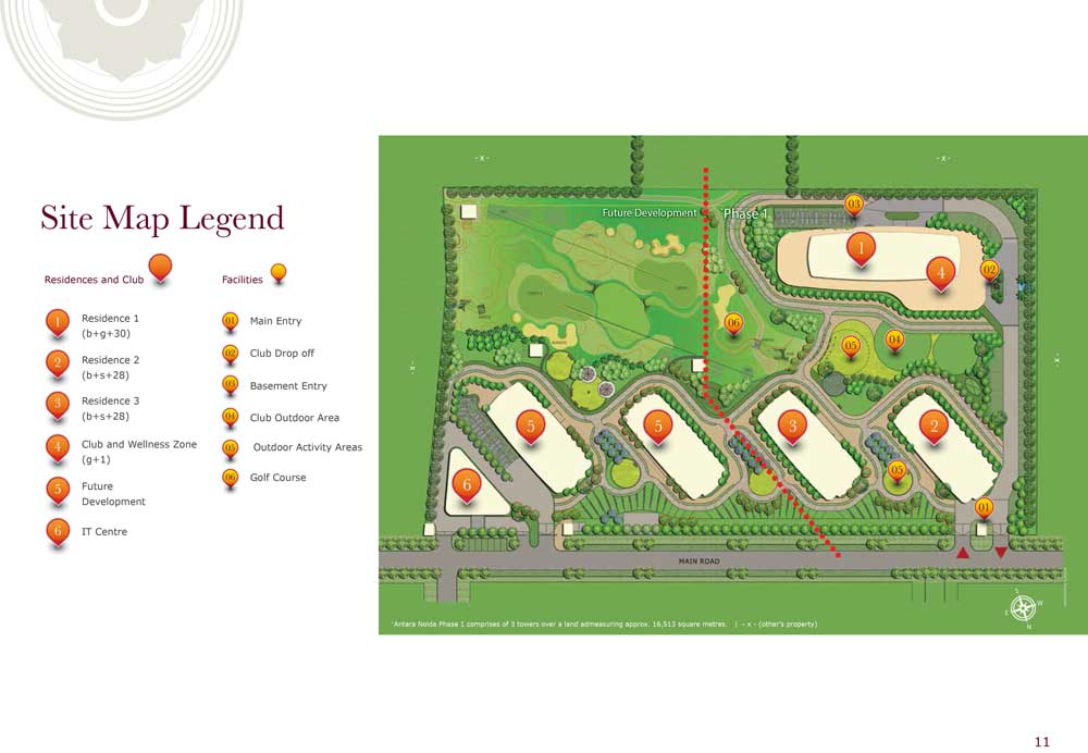 Max Antara Site plan